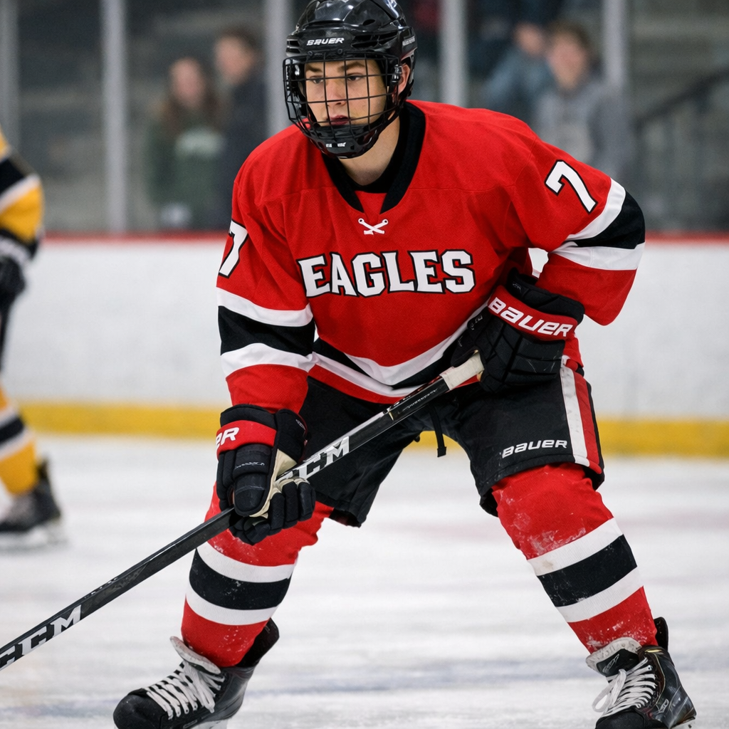 high school hockey player-1